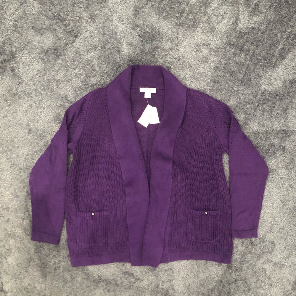 NWT Christopher&Banks cardigan sweater. Size M